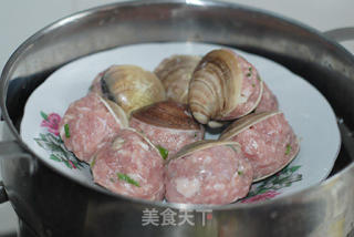 清燉蛤蜊獅子頭的做法步驟：7