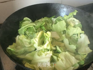 手撕包菜的做法步驟：3