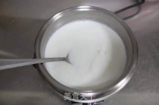 椰汁豆腐的做法步驟：4