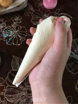 奶油泡芙的做法步驟：8