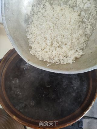 淮山紅薯粥的做法步驟：4