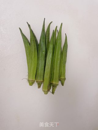 蠔油秋葵的做法步驟：1