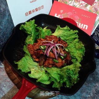 韓式辣醬煎豬肉的做法步驟：11