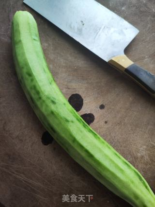 絲瓜燜粉條的做法步驟：2