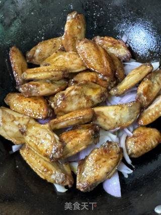 干鍋雞翅的做法步驟：8