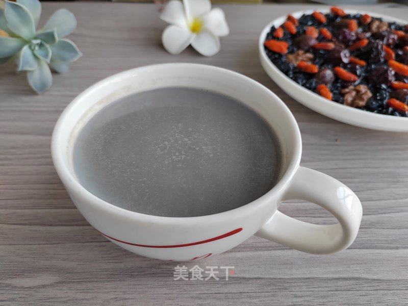 黑芝麻豆漿的做法