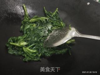 清炒蒿菜的做法步驟：4