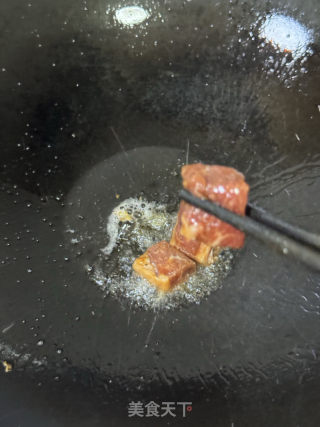 黑椒牛肉粒的做法步驟：5