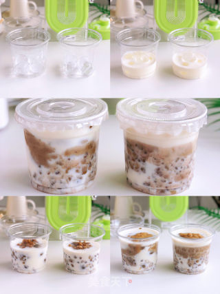 牛乳綠豆沙冰沙的做法步驟：6