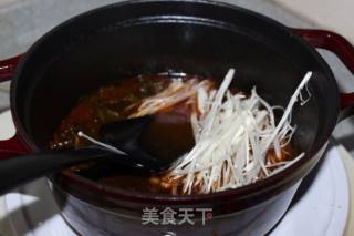 水煮酸菜杏鮑菇粉絲煲的做法步驟：14