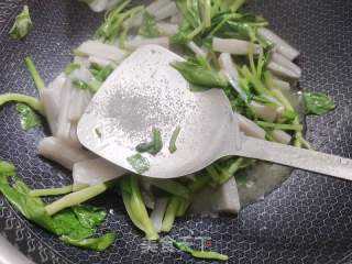 素炒藕條  （素菜）的做法步驟：7