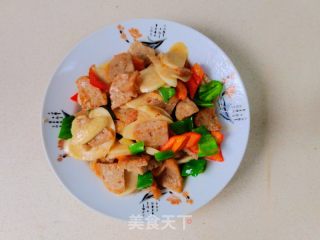 茭白卷章的做法步驟：5