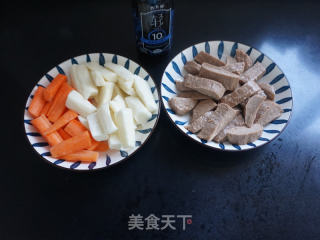 山藥燉牛柳（素食版）的做法步驟：1