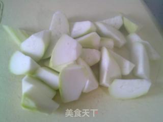 油三角夜開花燒排骨的做法步驟：3