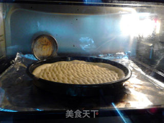 薩拉米新奧爾良雞肉雙拼披薩的做法步驟：10