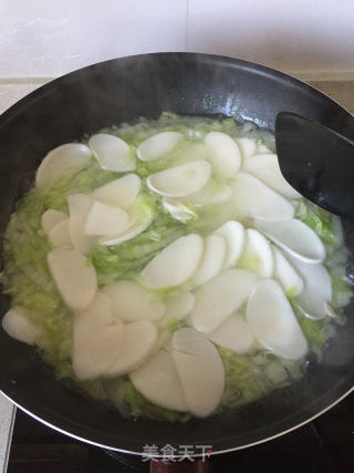 上海湯年糕的做法步驟：7