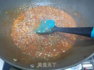 牛肉番茄沙司意大利面的做法步驟：14