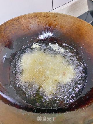 溜肉段的做法步驟：5