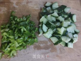 涼拌老虎菜的做法步驟：2