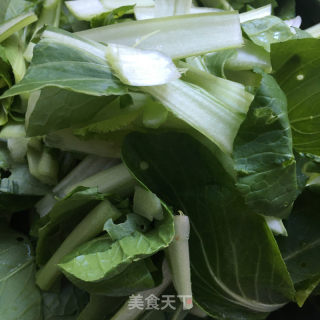 蠔油大青菜的做法步驟：4