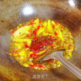 泡椒黃喉毛肚的做法步驟：7