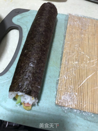 紫菜飯團的做法步驟：7