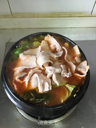 番茄五花肉泡菜鍋的做法步驟：8