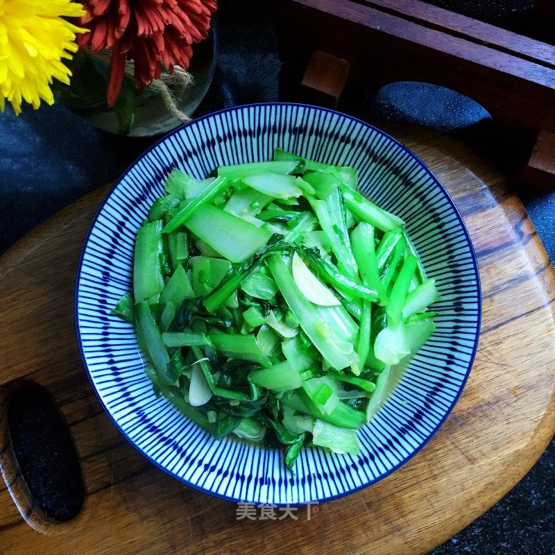 蠔油大青菜的做法