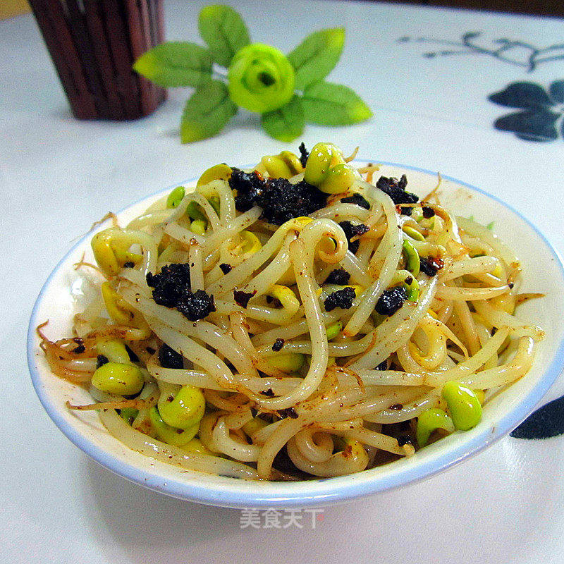 豆香黃豆芽的做法