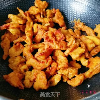 鍋包肉（雞肉版）的做法步驟：17