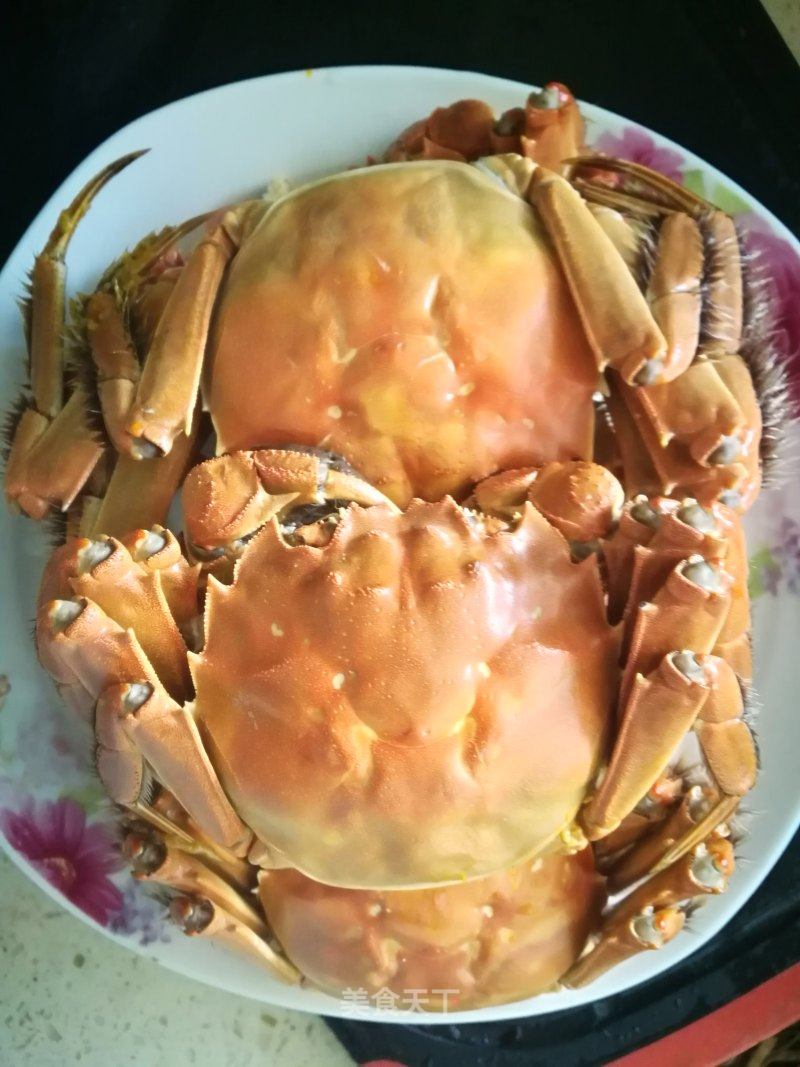 清蒸大閘蟹的做法