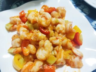 泰式甜辣蝦的做法步驟：10