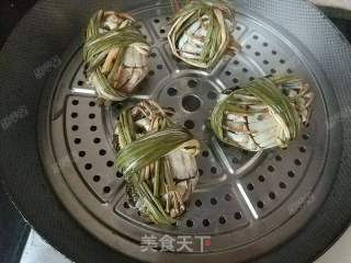 清蒸大閘蟹的做法步驟：5