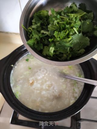 蘿卜瑤柱排骨粥的做法步驟：9