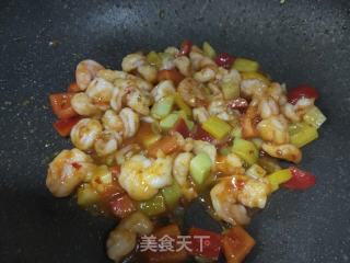 泰式甜辣蝦的做法步驟：8