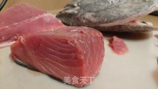 藍旗金槍魚刺身壽司的做法步驟：2