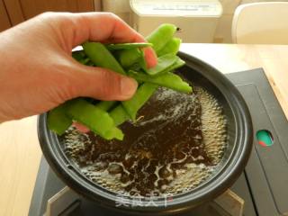 日式滑擔紫花豌豆的做法步驟：1