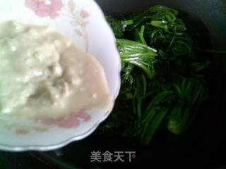 白腐乳菠菜的做法步驟：12