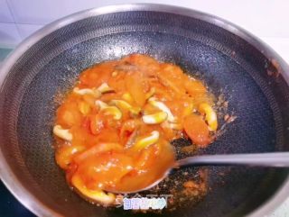 番茄蝦尾意面的做法步驟：4