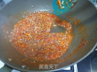 牛肉番茄沙司意大利面的做法步驟：16