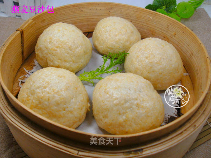 燕麥豆沙包的做法