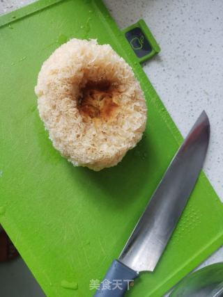 銀耳雪梨綠豆粥的做法步驟：4
