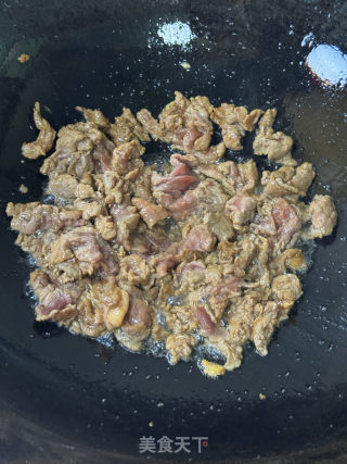 蘆筍炒牛肉的做法步驟：6