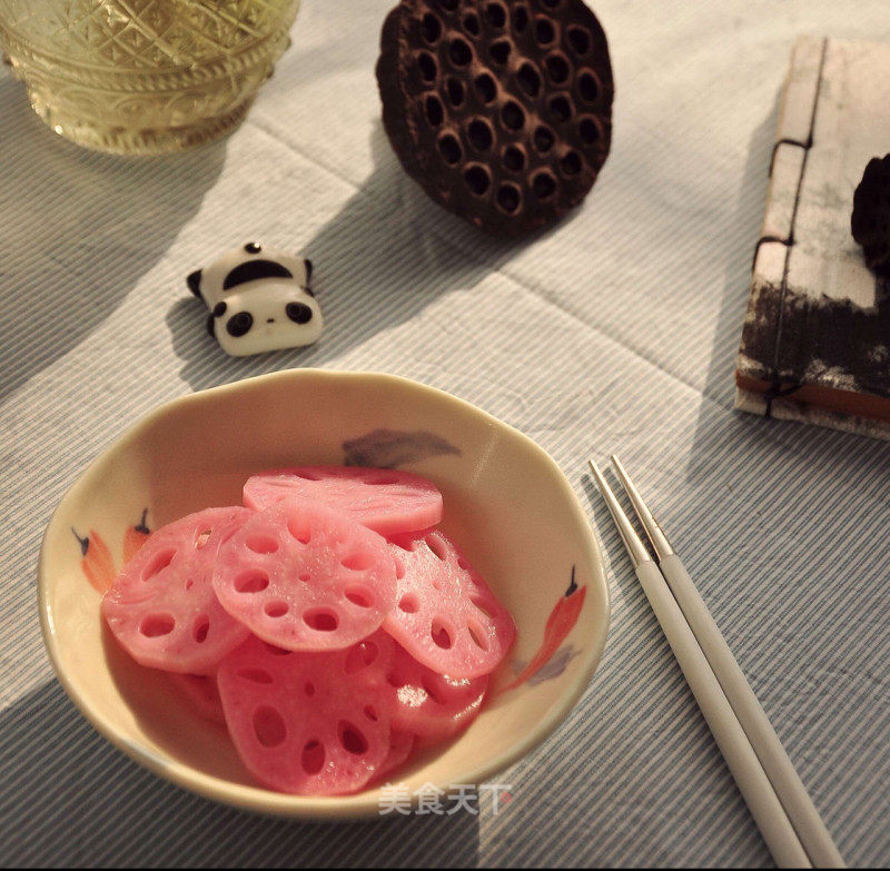 胭脂紅藕的做法