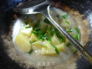 濃湯寶土豆塊的做法步驟：8