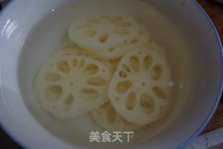 日式藕夾蝦天婦羅的做法步驟：3