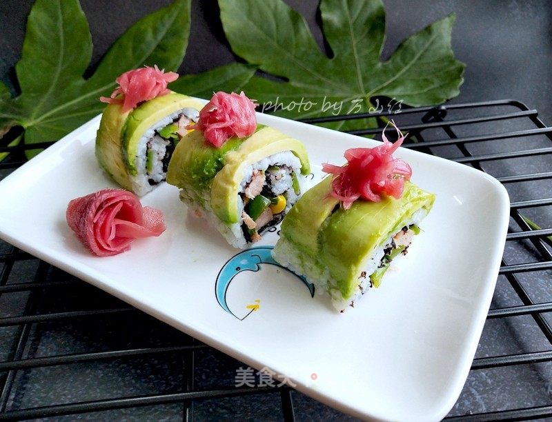牛油果壽司的做法