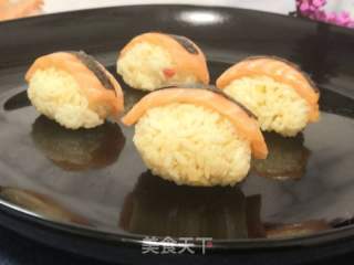 三文魚壽司的做法步驟：4