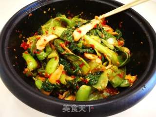糟辣酸菜的做法步驟：7