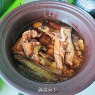 電砂鍋醬大骨的做法步驟：12